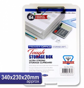 B4 Tough Storage Clipboard Box